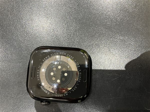 �y���Áz�y���S�ۏ؁z Series11[46mm/GPS]�A���~ �W�F�b�g�u���b�N Apple Watch