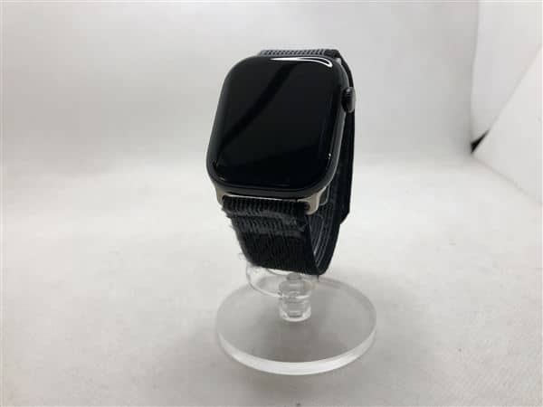 �y���Áz�y���S�ۏ؁z Series10[46mm/�Z�����[]�A���~ �W�F�b�g�u���b�N Apple Watch