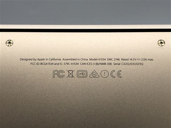 yÁzySۏ؁z MacBook 2015N MK4M2J/A
