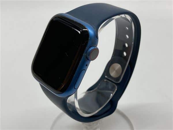 �y���Áz�y���S�ۏ؁z Series7[41mm/�Z�����[]�A���~ �u���[ Apple Watch