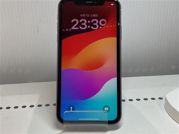 simフリー解除済 iPhone11 パープル