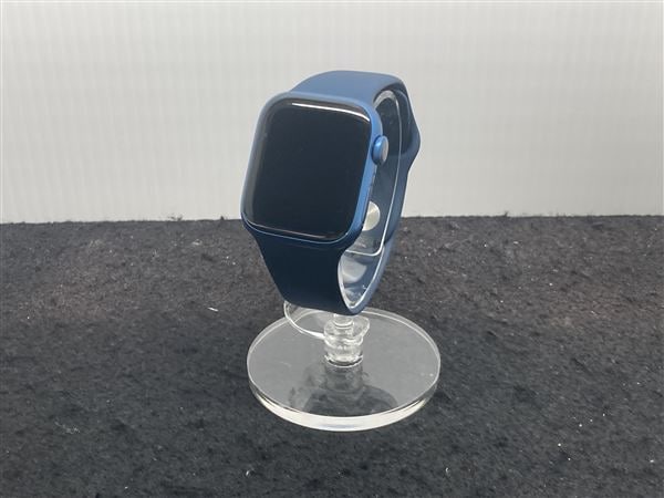 �y���Áz�y���S�ۏ؁z Series7[41mm/GPS]�A���~ �u���[ Apple Watch