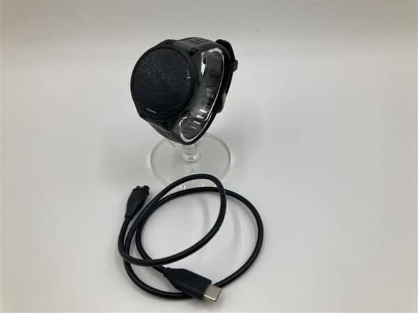 【中古】【安心保証】 GARMIN Forerunner 165 43mm ブラックグレー