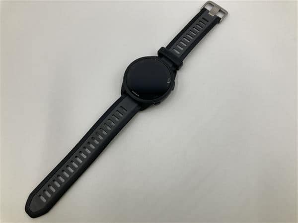 【中古】【安心保証】 GARMIN Forerunner 165 43mm ブラックグレー