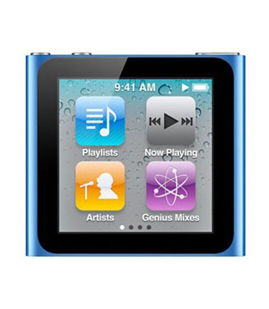 �y���Áz�y���S�ۏ؁z iPodnano6[16GB](�u���[)MC695J