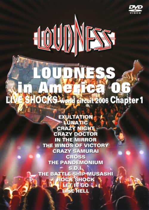 �y���ÁzLOUDNESS in America 06 LIVESHOCKS�c�yDVD�z�^�k�n�t�c�m�d�r�r