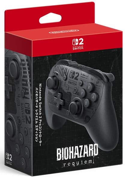 【新品】Nintendo Switch 2 Proコントローラー バイオハザード レクイエム エディション