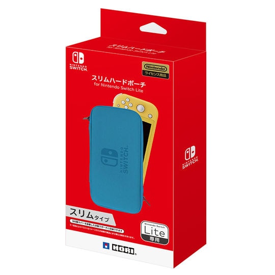 (未使用･未開封品)スリムハードポーチfor Nintendo Switch Lite ブルー 株式会社 HORI | スリムハードポーチ for Nintendo Switch Lite