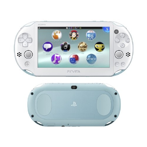 【中古・箱説なし・付属品なし・傷なし】ＰｌａｙＳｔａｔｉｏｎ　Ｖｉｔａ　Ｗｉ－Ｆｉモデル　ＰＣＨ－２０００ＺＡ１４　ライトブルー／ホワイト