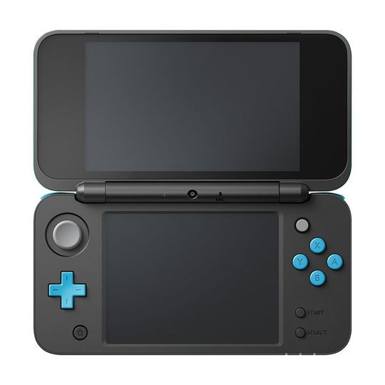 【新品】Ｎｅｗニンテンドー２ＤＳ　ＬＬ　ブラック×ターコイズ