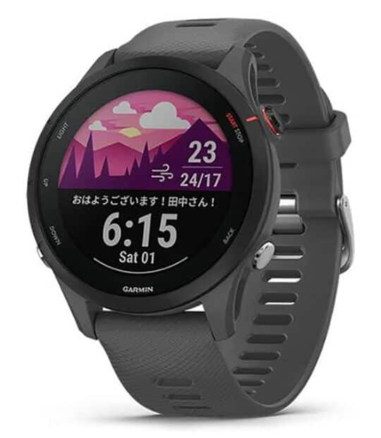 �y���Áz�y���S�ۏ؁z GARMIN Forerunner 255 45.6mm �X���[�g�O���[