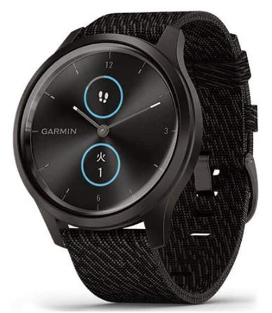 �y���Áz�y���S�ۏ؁z GARMIN vivomove Style Nylon 42mm �X���[�g