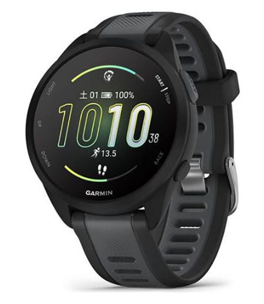 �y���Áz�y���S�ۏ؁z GARMIN Forerunner 165 43mm �u���b�N�O���[