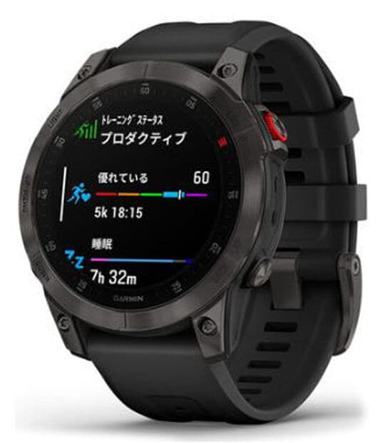 �y���Áz�y���S�ۏ؁z GARMIN epix Sapphire 47mm �J�[�{���O���[