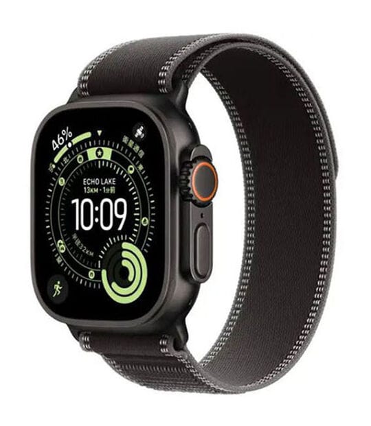 Apple Watchセルラー　ブラック　グレー Apple Watch Series 9（GPS + Cellularモデル）- 41mmグラファイト