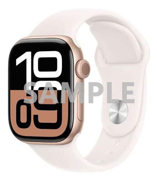 �y���Áz�y���S�ۏ؁z Series10[42mm/GPS]�A���~ ���[�Y�S�[���h Apple Watch