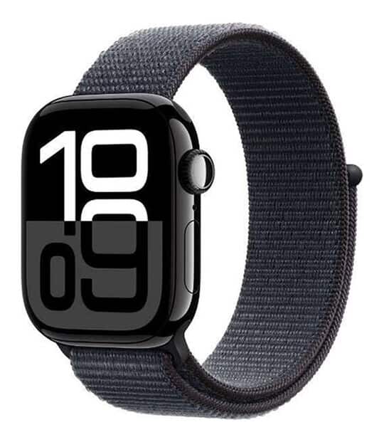 �y���Áz�y���S�ۏ؁z Series10[46mm/GPS]�A���~ �W�F�b�g�u���b�N Apple Watch