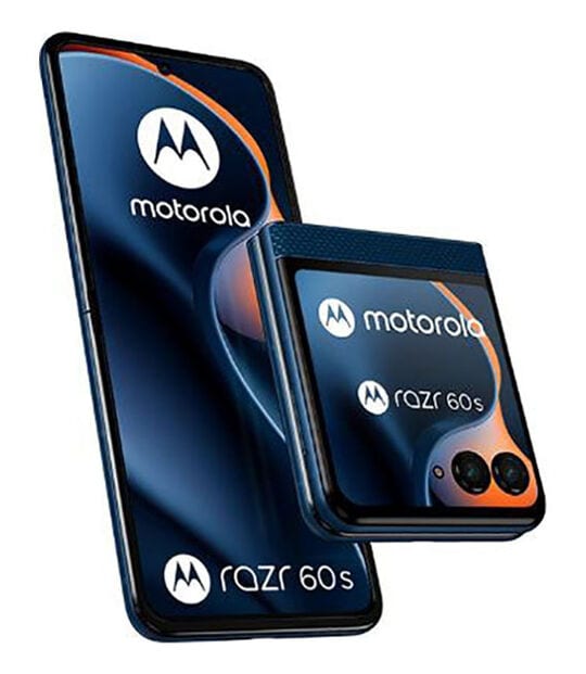 motorola razr 60s SoftBank [PANTONE Gibraltar Sea(�W�u�����^���V�[�l�C�r�[)]�̐��i�摜1