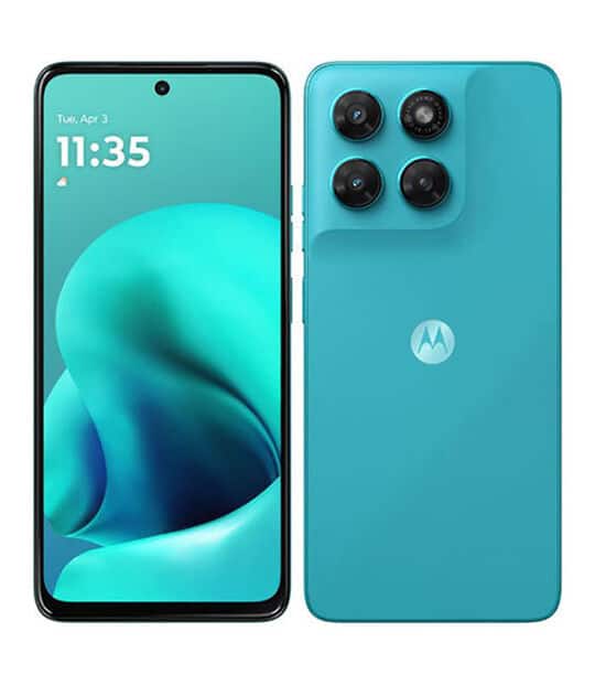 moto g37j SIM�t���[ [PANTONE Capri(�J�v���V�A��)]�̐��i�摜1